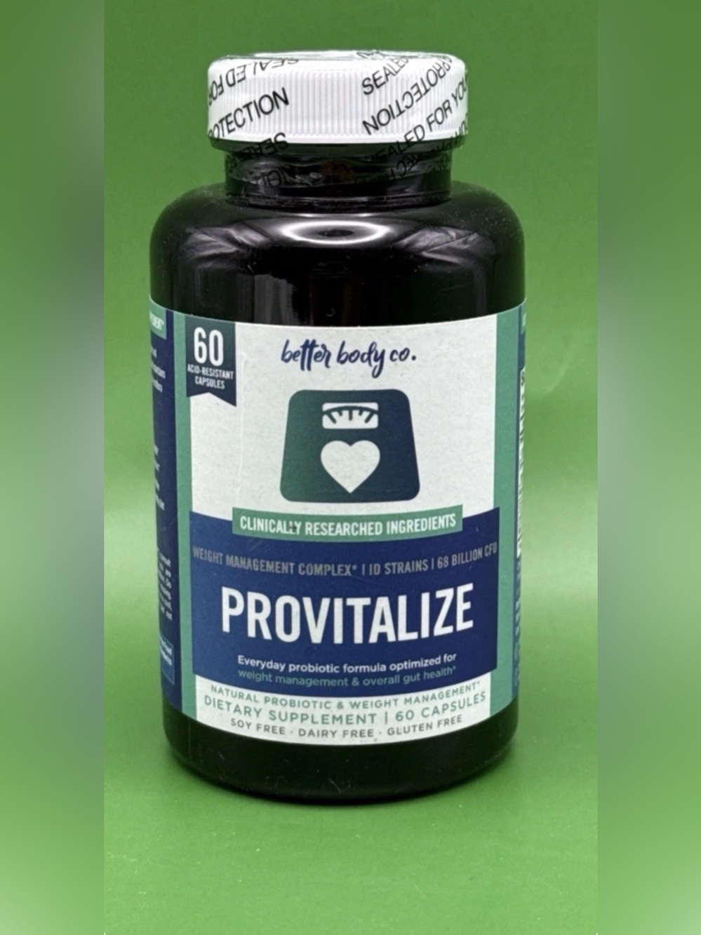 Provitalize 60 Capsules Exp 7/26